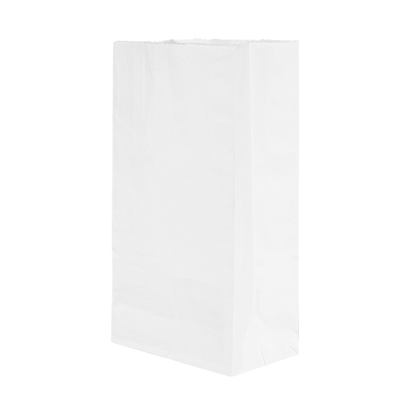V-Bottom Pouch - White