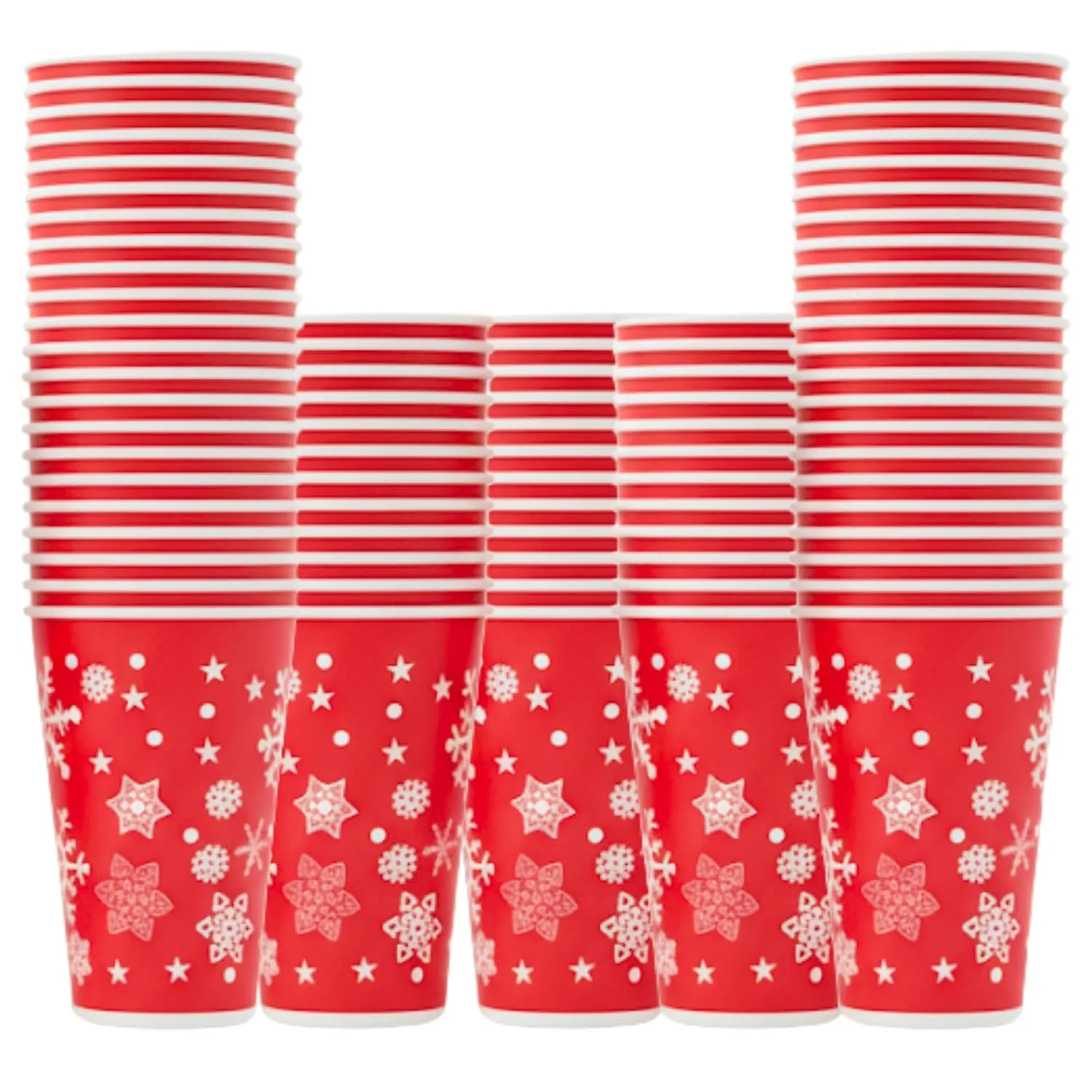 450ml-600ml-premium-red-snowflake-disposable-paper-cups